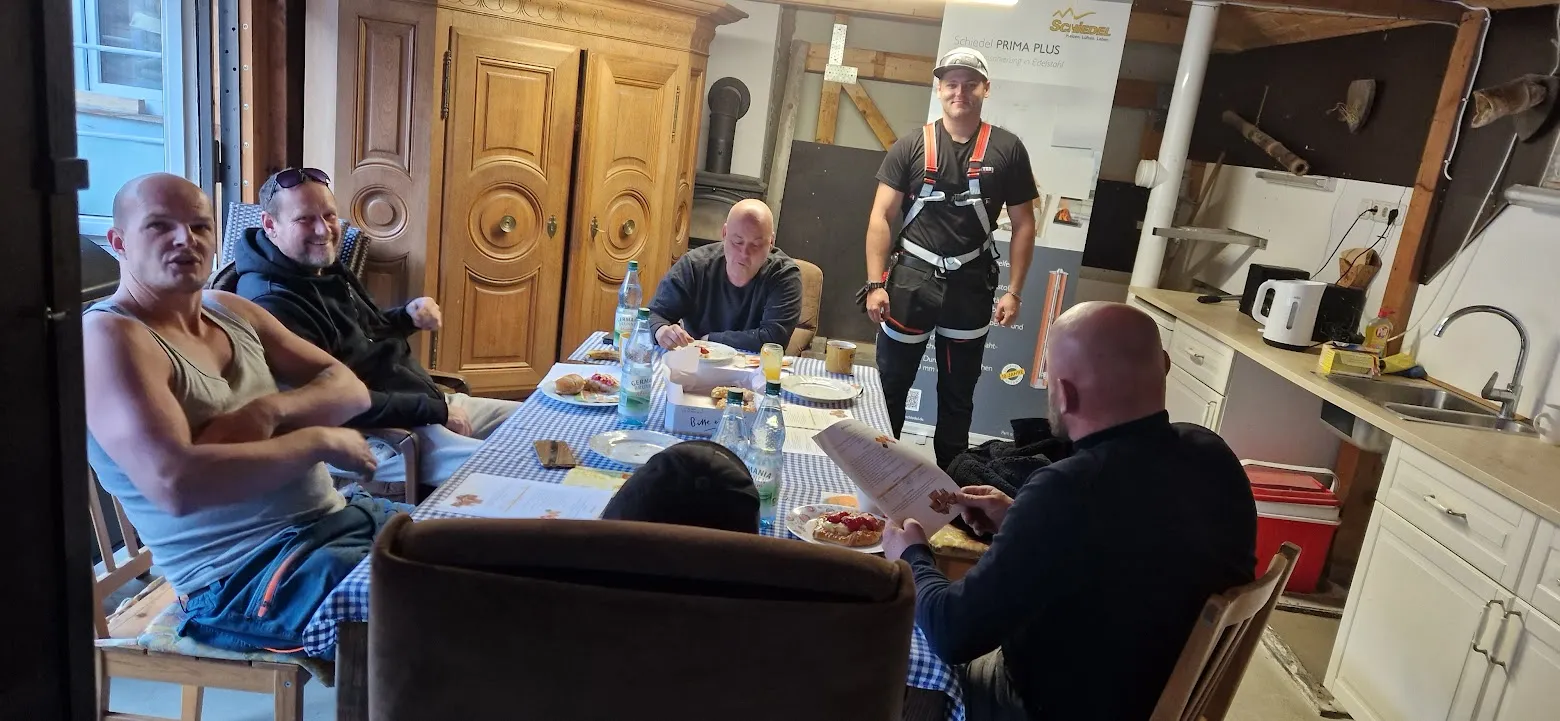 Schulung unserer Handwerker